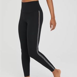 OFFLINE By Aerie Goals Crochet Inset Legging